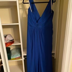 David’s Bridal chiffon dress